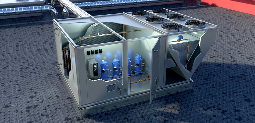 Le soluzioni innovative Danfoss per chiller e unità rooftop offrono una maggiore efficienza energetica